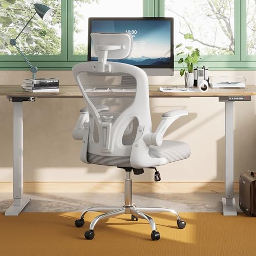 White High Back Mesh Ergonomic Office Chair R635