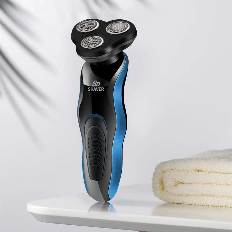 5-in-1 Waterproof Rechargeable Head Shaver Y89123