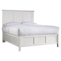 Cal King Bed in White Mahogany B425617