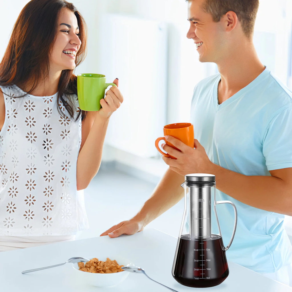 Cold Brew Coffee Maker Glass Pitcher with Filter U472