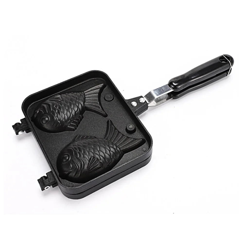 Non-stick Fish-shaped Waffle Iron Aluminum Alloy Mold P20505