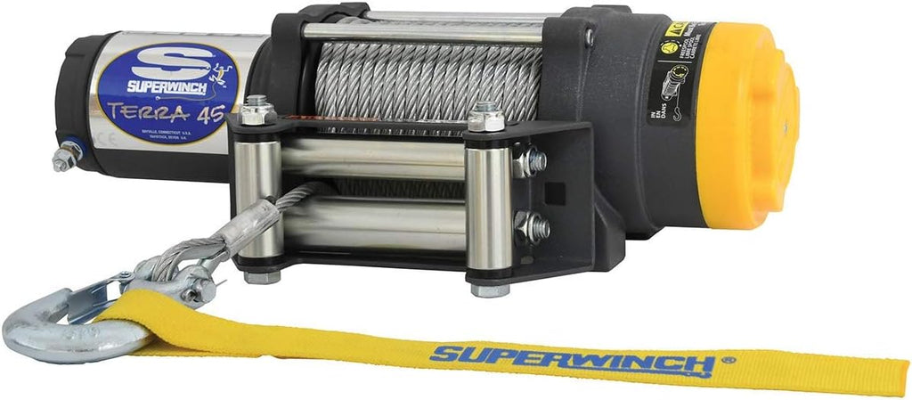 Terra 35 3500lbs Single Line Pull Winch with Roller Fairlead P17691