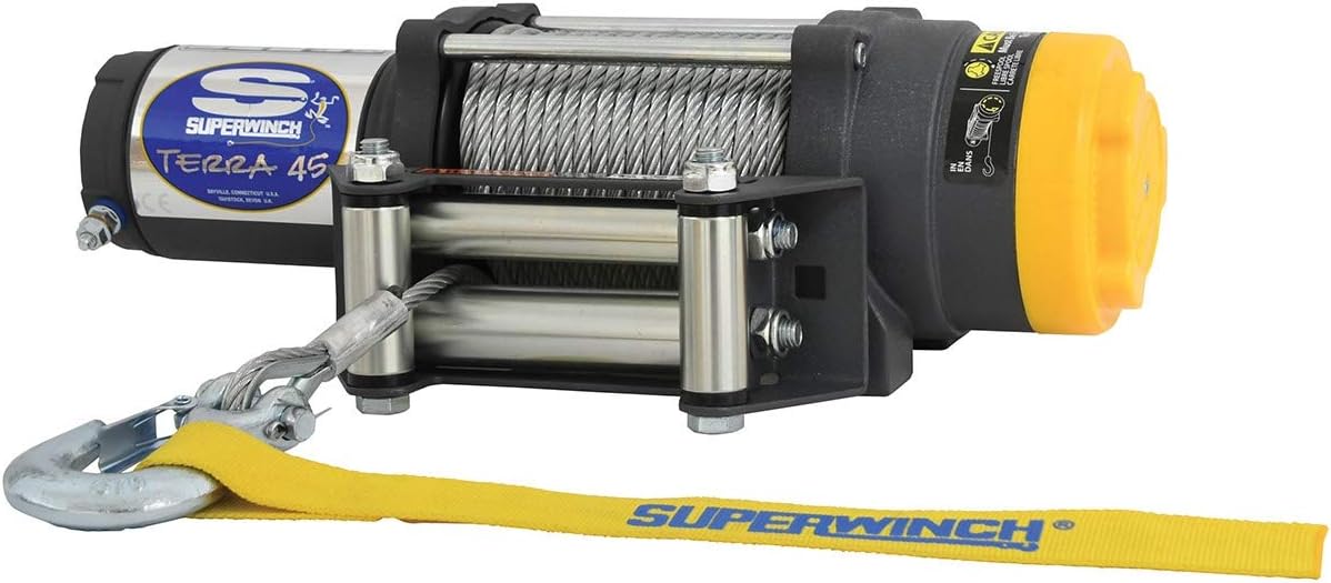 Terra 35 3500lbs Single Line Pull Winch with Roller Fairlead P17691