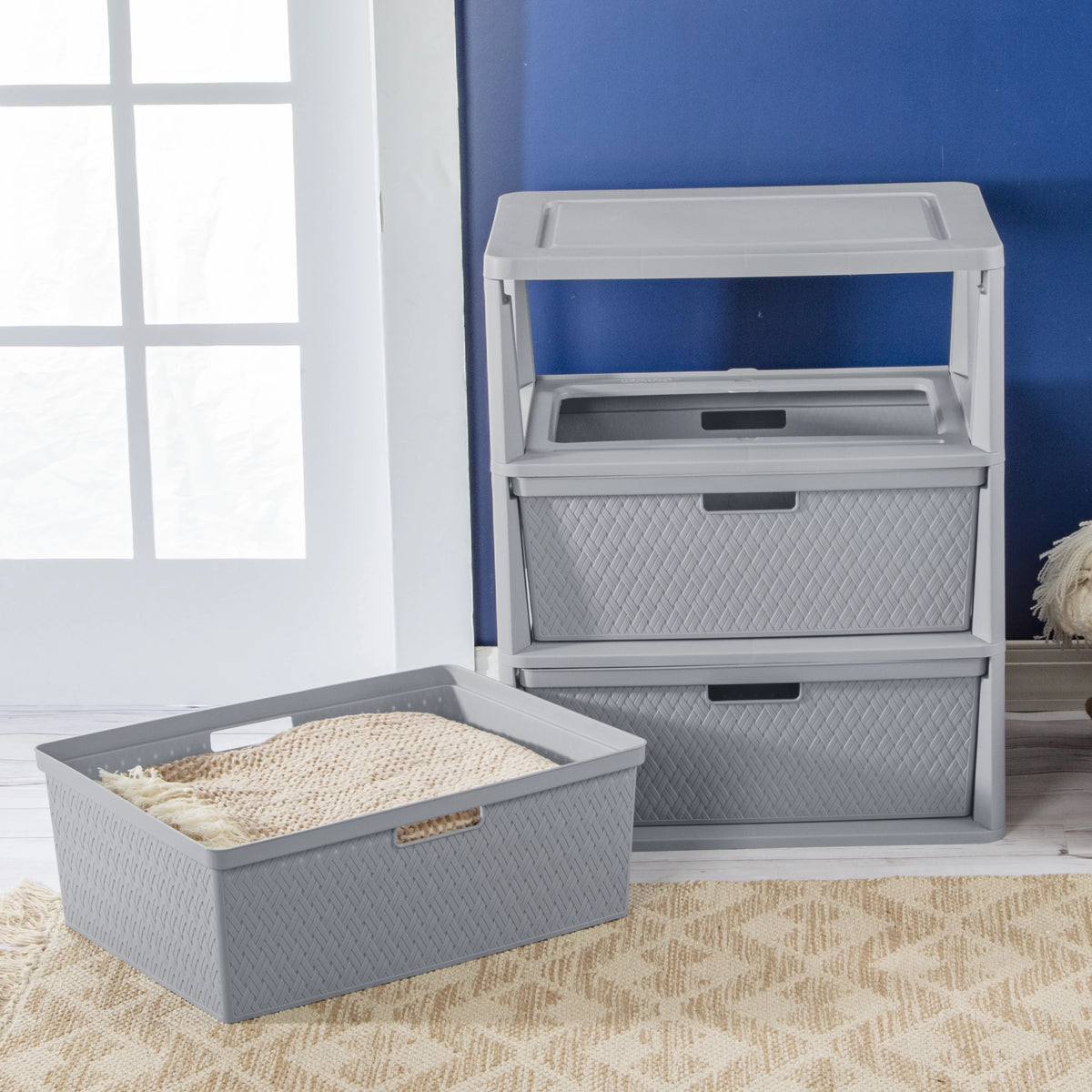 Wide 3 Drawer Tower K69509
