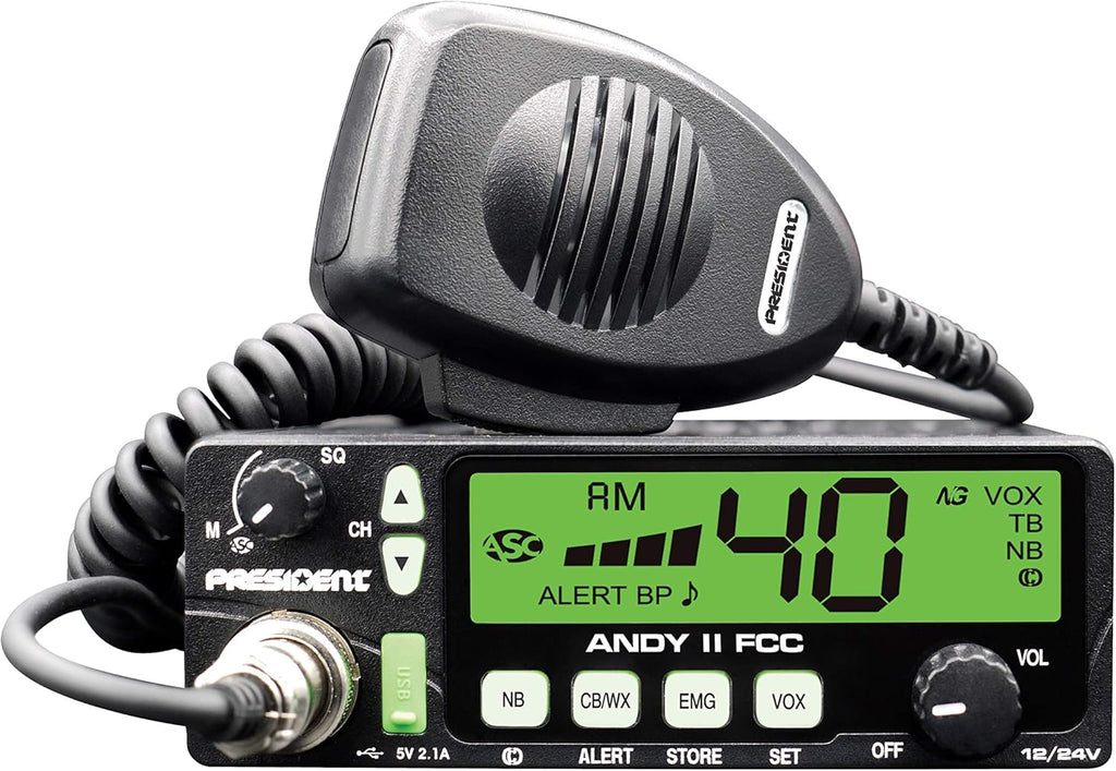 CB Radio with Weather Channel and USB Port X532