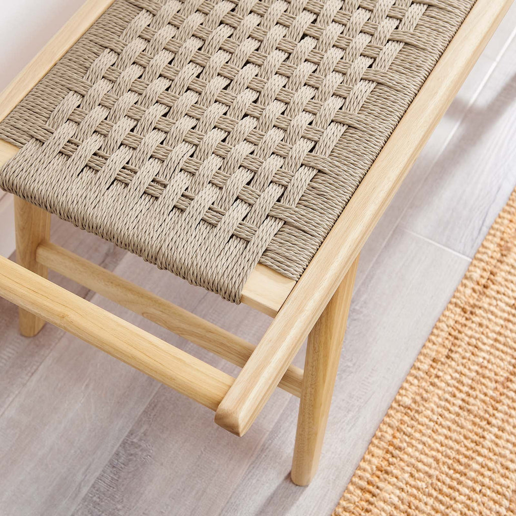 Natural Wood Bench B783