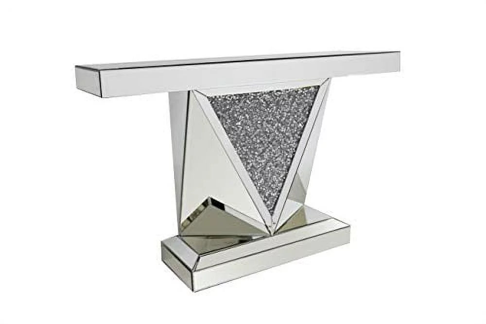 Rectangular Sofa Table with Mirror V8687