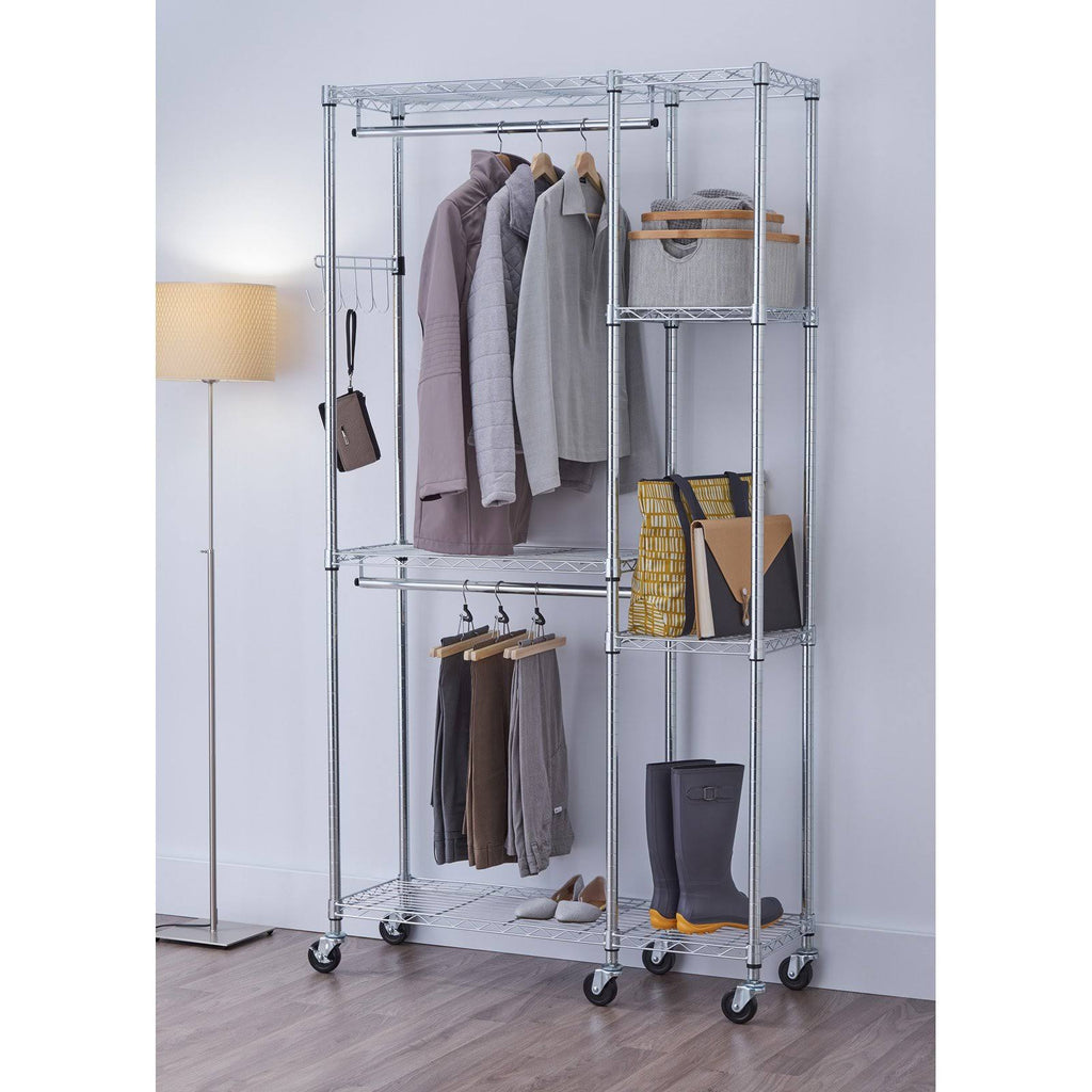 Chrome Mobile Closet Organizer Q602