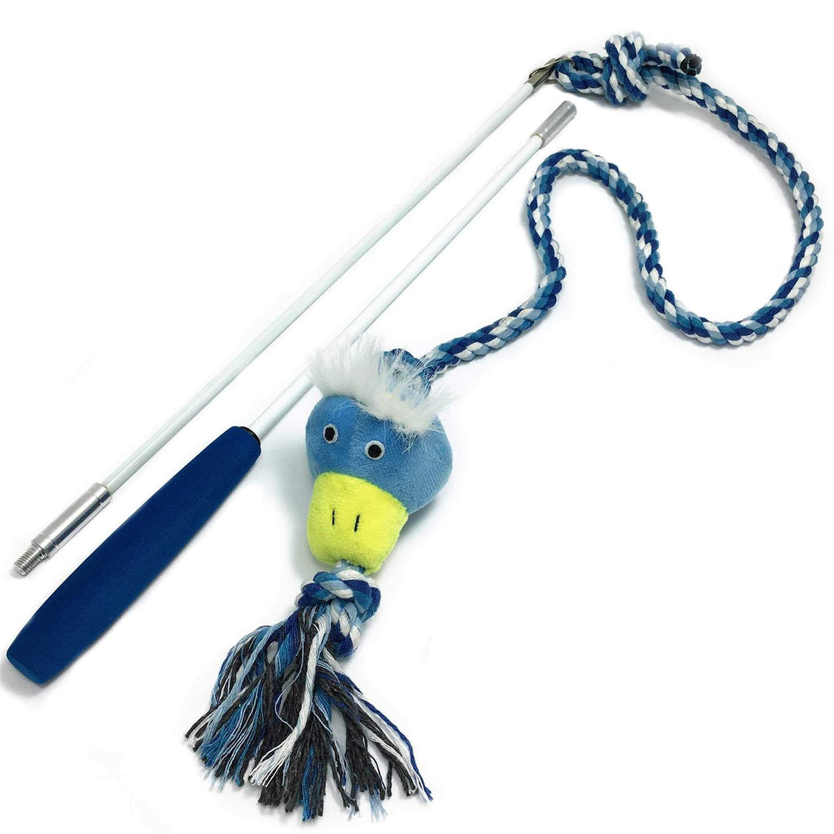 Plush Squeaky Dog Rope Toy Q882