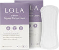 Ultra Thin Organic Cotton Panty Liners, 112 Count S4205