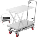 Hydraulic Scissor Lift Table Cart 500lbs Capacity 27.5-inch Lifting Height M5160