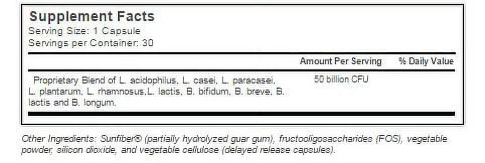 Probiotic 50 Billion 60 Ct Q1964