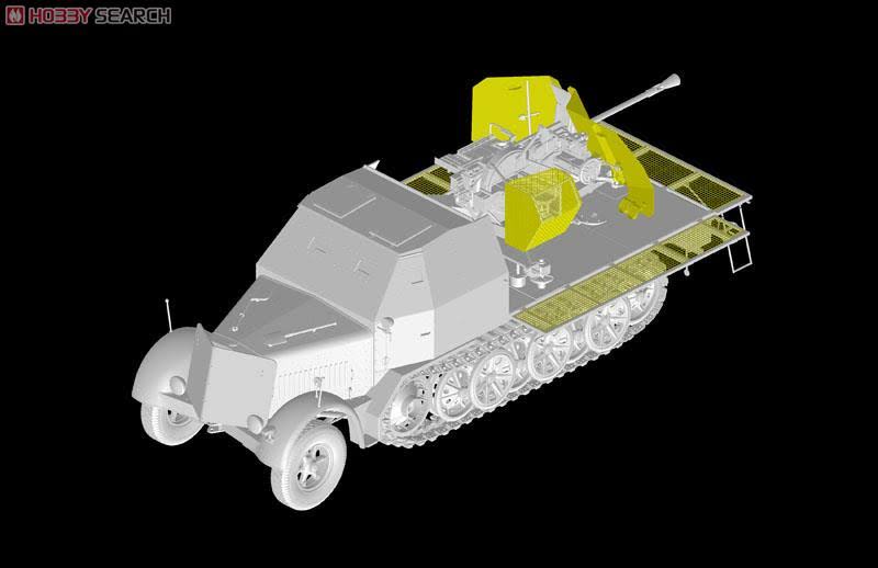 Sd.Kfz.7 with 3.7cm Flak 43 auf Selbstfahrlafette (1/35 Scale) L58231