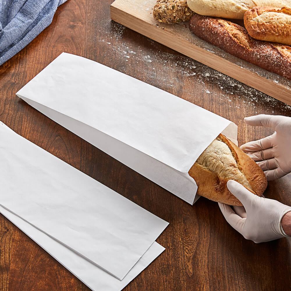 White Bread Bag - 1000/Case U560645