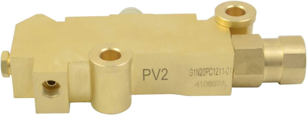 Brass Proportioning Valve Disc/Drum Brake Compatible with GM Street Rod Classic Car & Truck Pack of 2 L5678