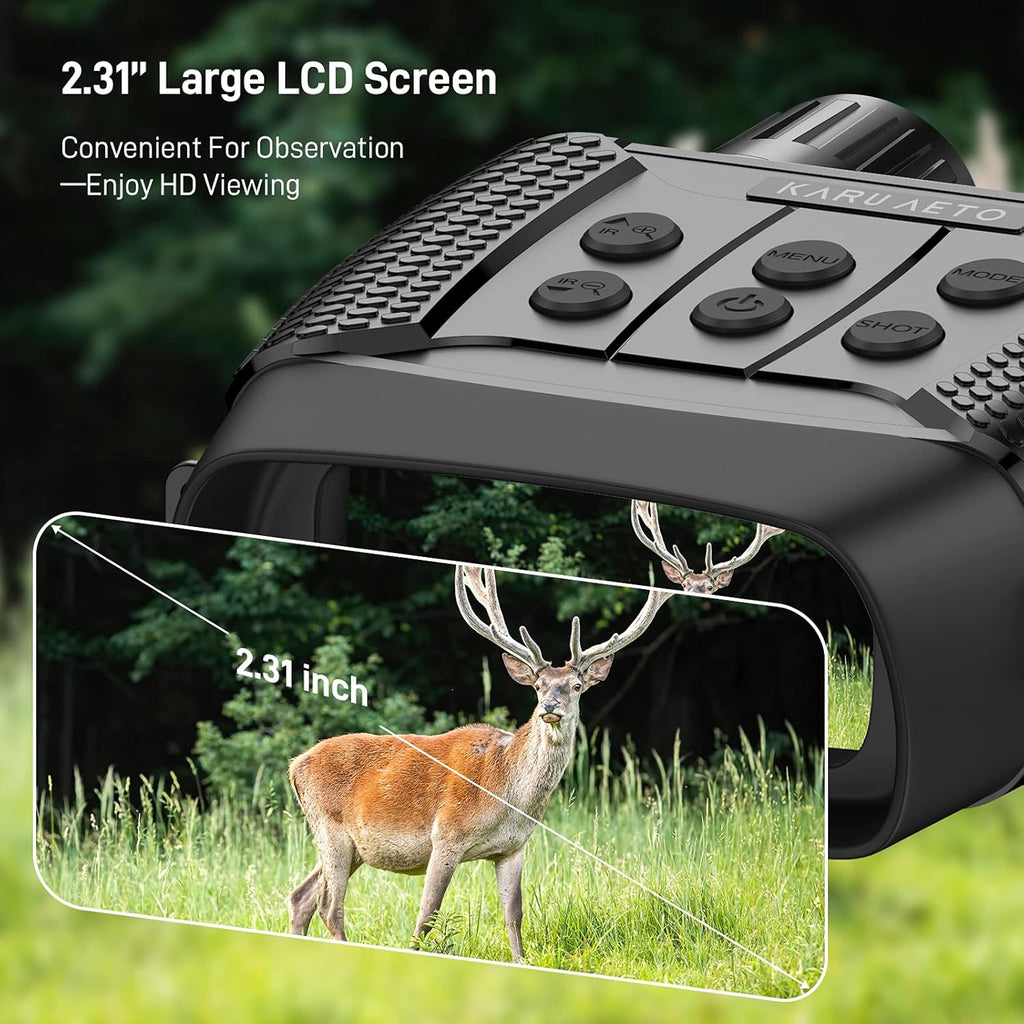 Digital Infrared Night Vision Binoculars with 2.31 TFT LCD and 32G TF Card C965347