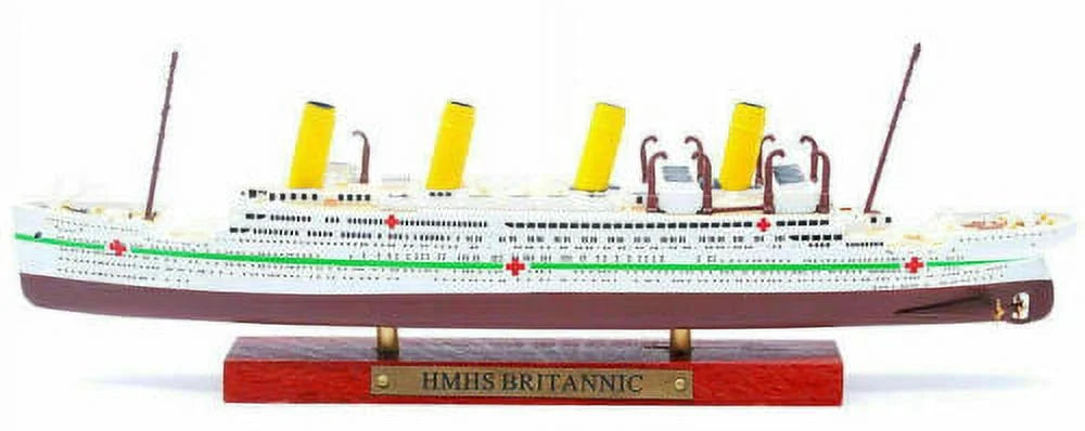 Atlas HMHS Britannic Cruise Ship Model Diecast Ocean Boat Y720