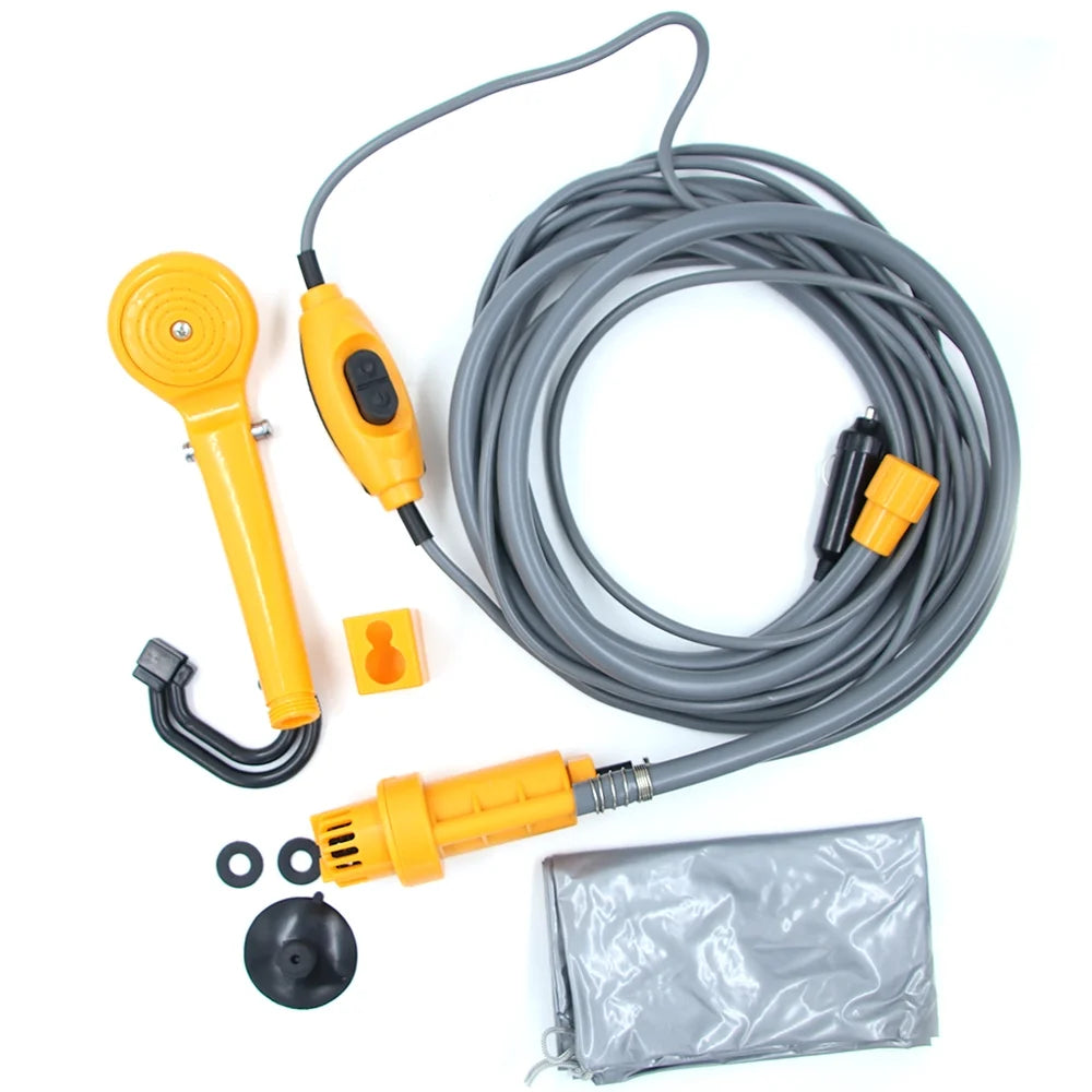 Portable Shower Kit with Water Pump O69428