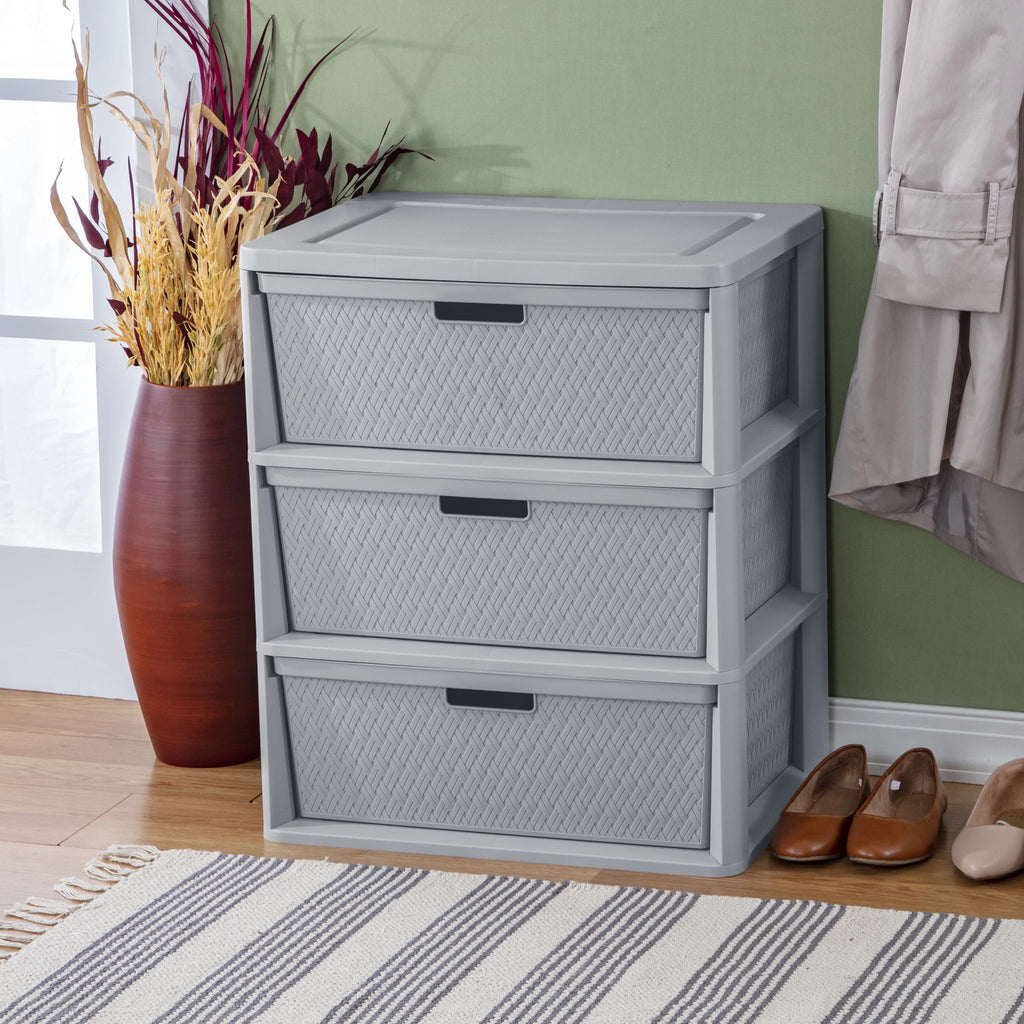 Wide 3 Drawer Tower K69509
