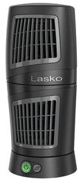 12 Twist-Top Desktop Tower Fan with 3 Speeds, Black X7545