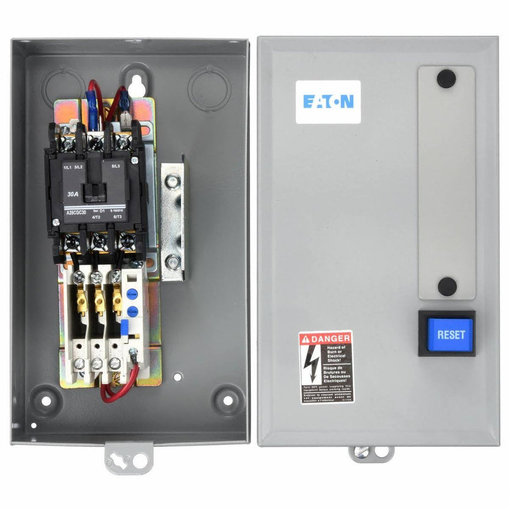 DP Motor Starter, 3P, 30A, 120V Coil M468