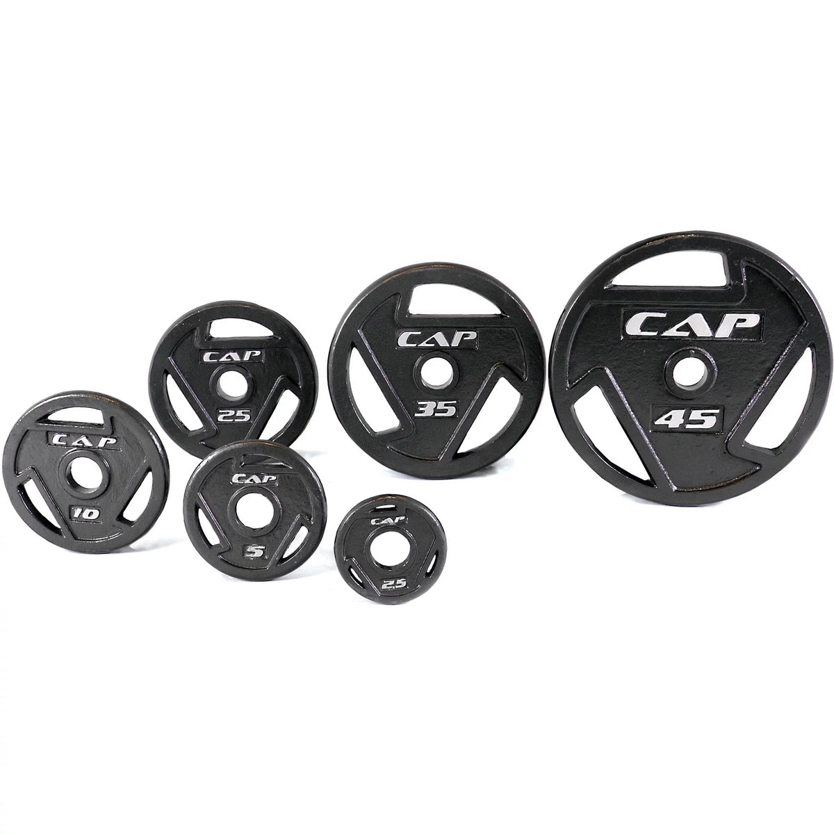 2.5lb Black Olympic Grip Plate R5728