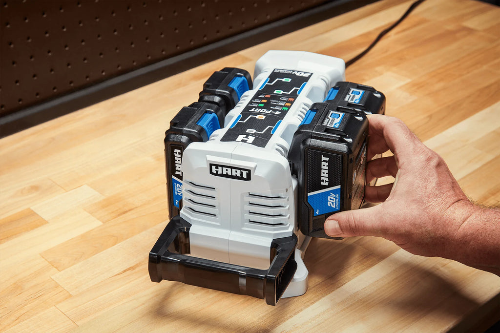20-Volt Lithium-Ion 4-Port Fast Charger E523511