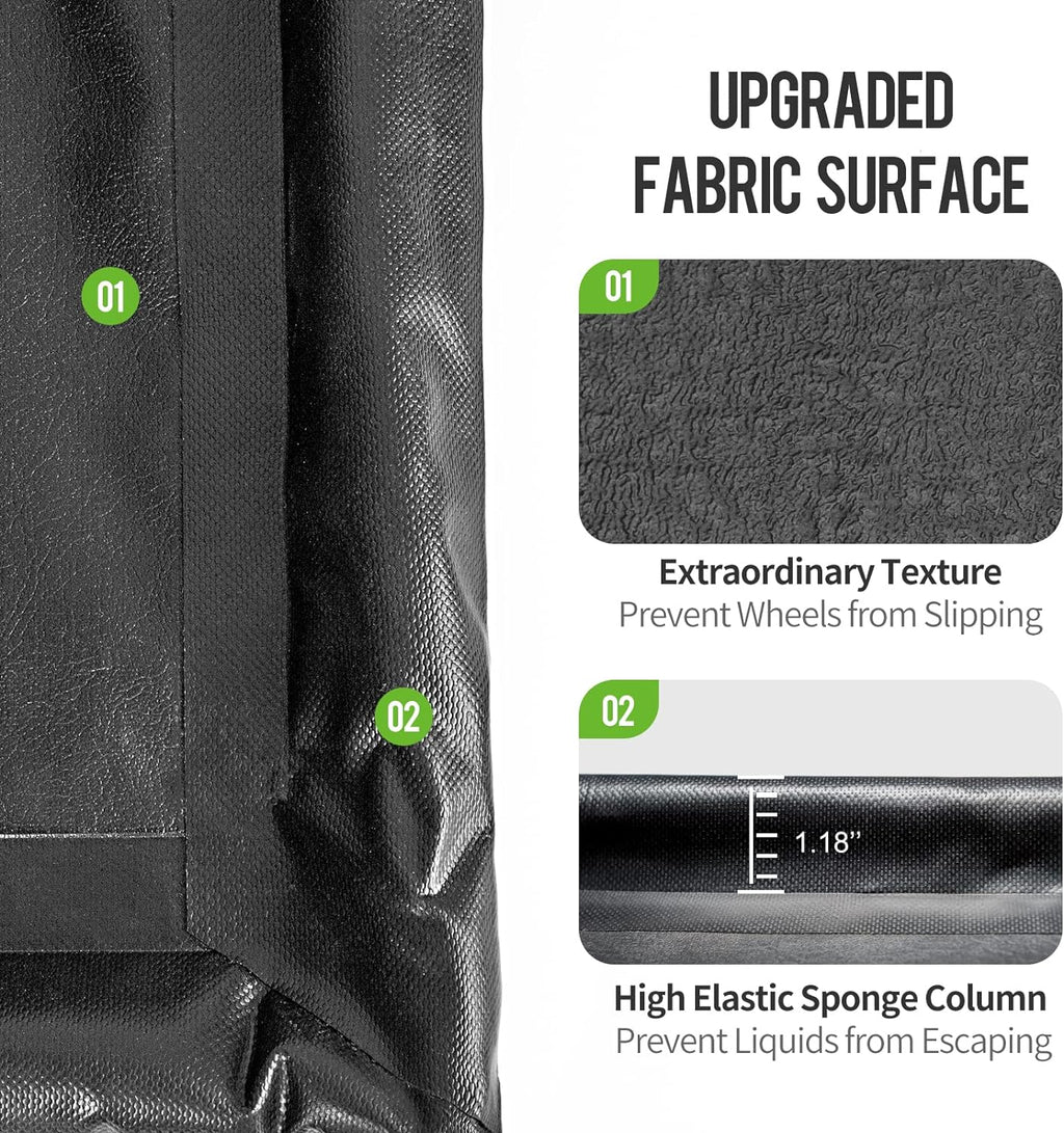 8'6 x 20' Non-Slip Waterproof Garage Floor Mat W4951