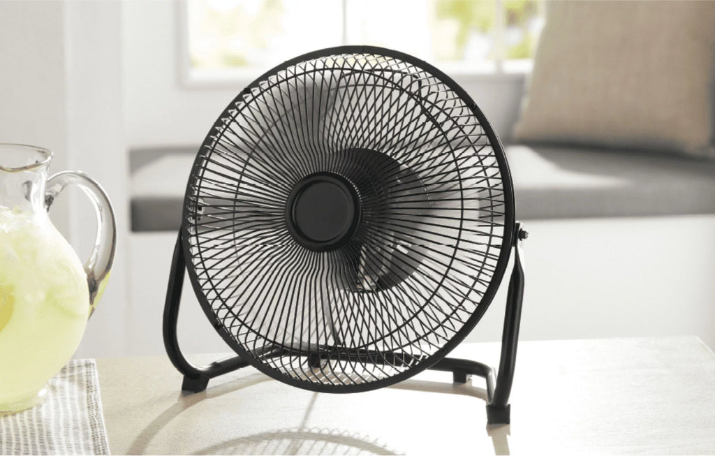 9 in 3 Speed High Velocity Steel Floor Fan J1168
