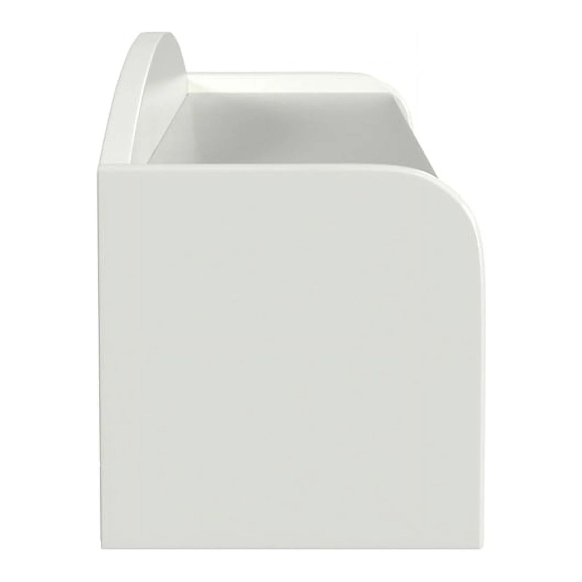 Bright White Engineered Hardwood Desk Hutch G7031