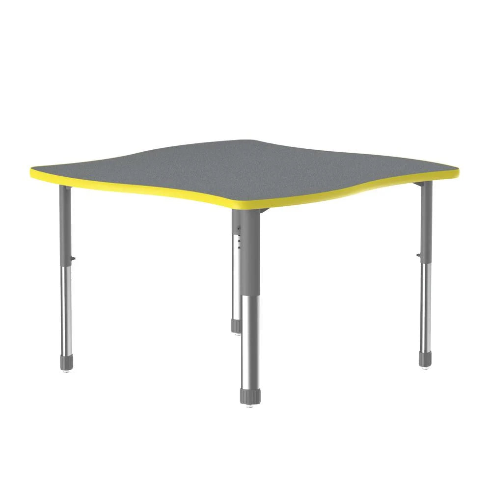 Commercial Laminate Top Collaborative Desk 42x42" Q615