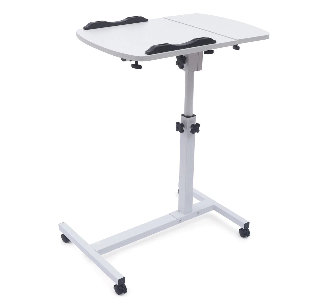 Adjustable Rolling Laptop Desk Sofa Overbed Table M4242