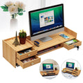 Wood Computer Stand with Drawer B562518