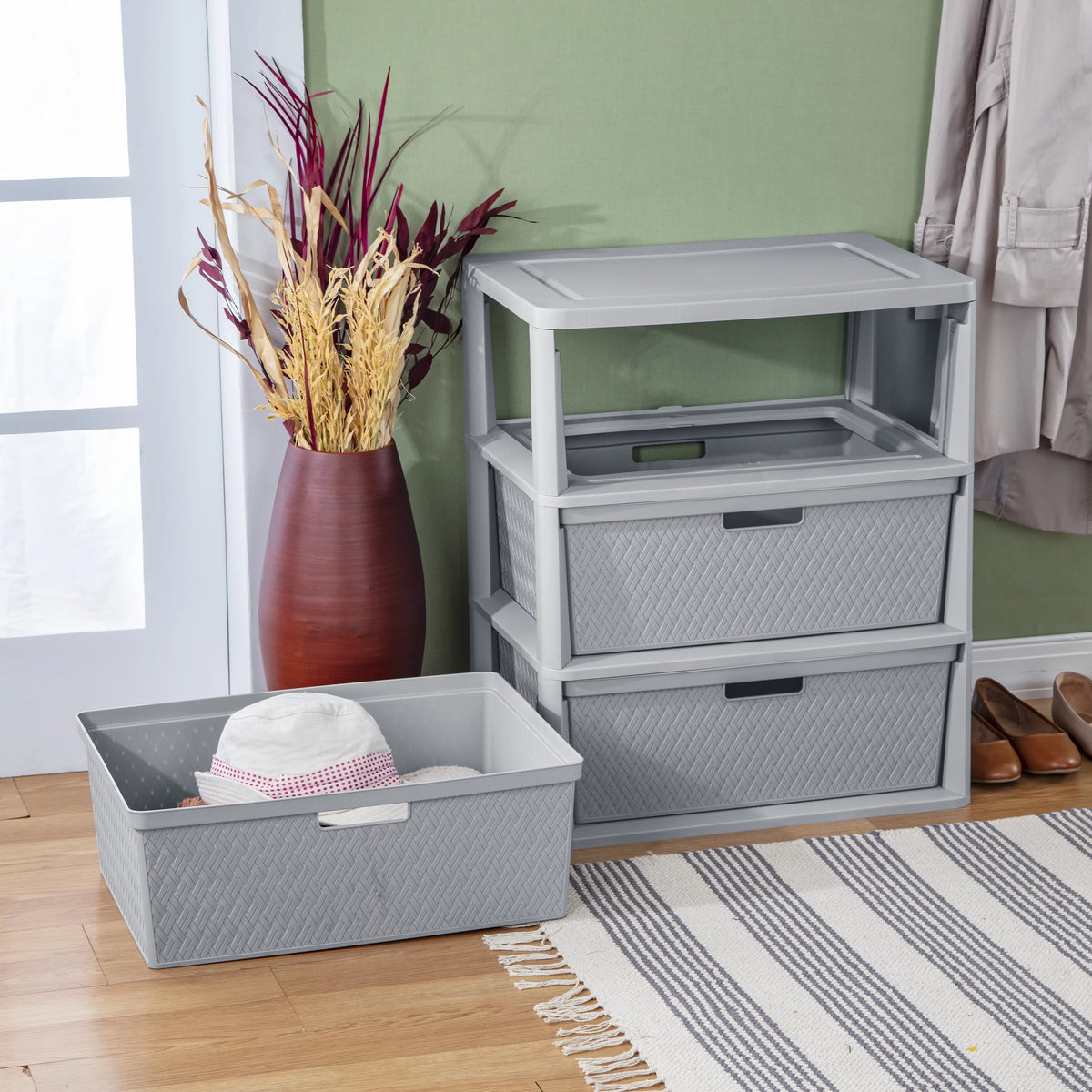 Wide 3 Drawer Tower K69509