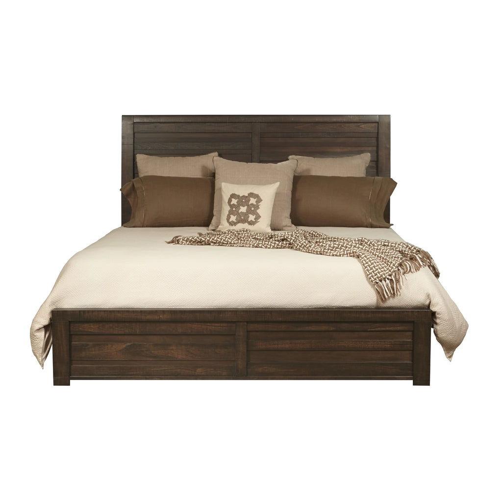 Queen Bed with Dresser, Mirror, Nightstand in Espresso K91932