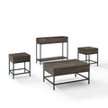 Brown 4 Piece Coffee Table Set G47191