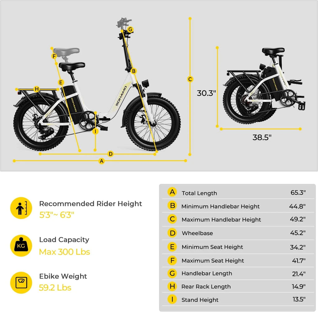 48V 15AH 750W Folding Electric Bike N307437
