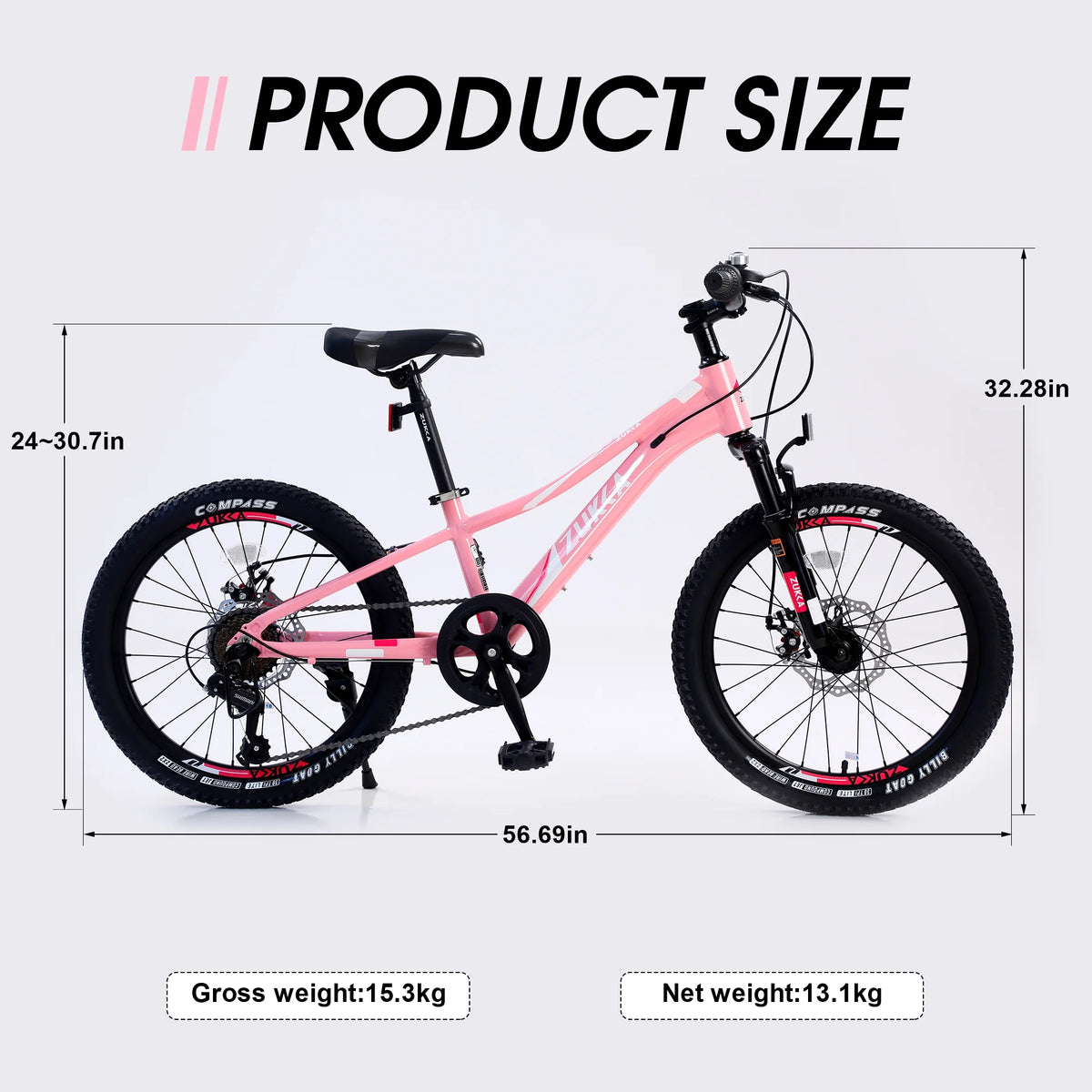 Green 7 Speed Mountain Bike Y5104