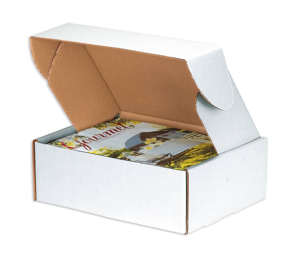 White Deluxe Literature Mailers, 50/Bundle F54571