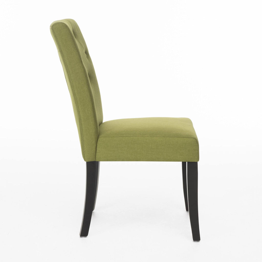 Deep Purple Fabric Dining Chair (Set of 2) O436