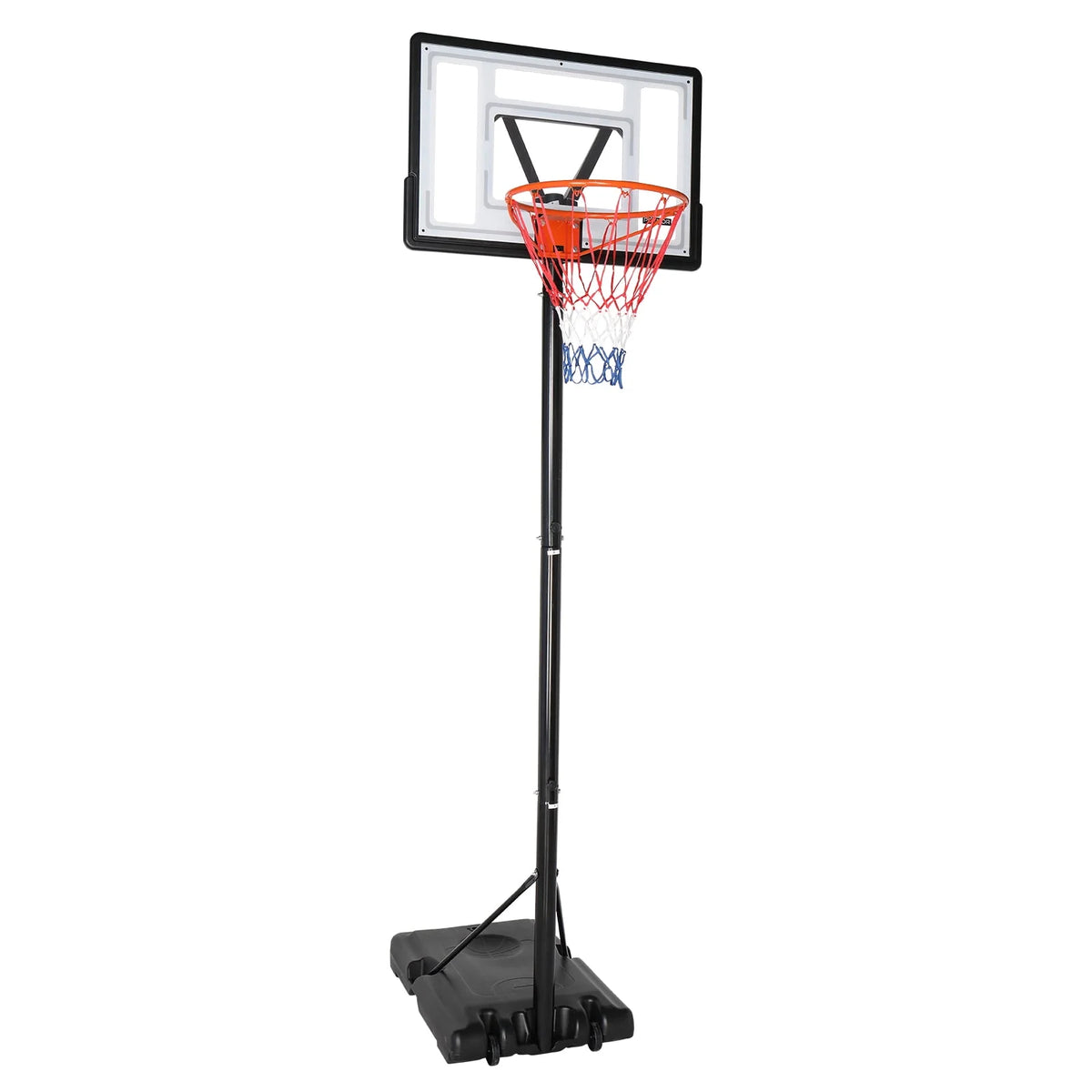 10 ft Adjustable Portable Basketball Hoop X496327