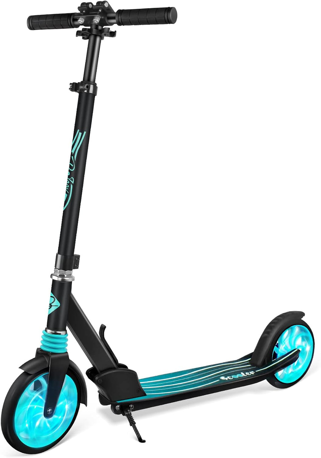 Foldable Kick Scooter 2 Wheel with Carry Strap B379
