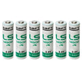 6x AA 3.6V 2600mAh Lithium Thionyl Chloride Battery V487