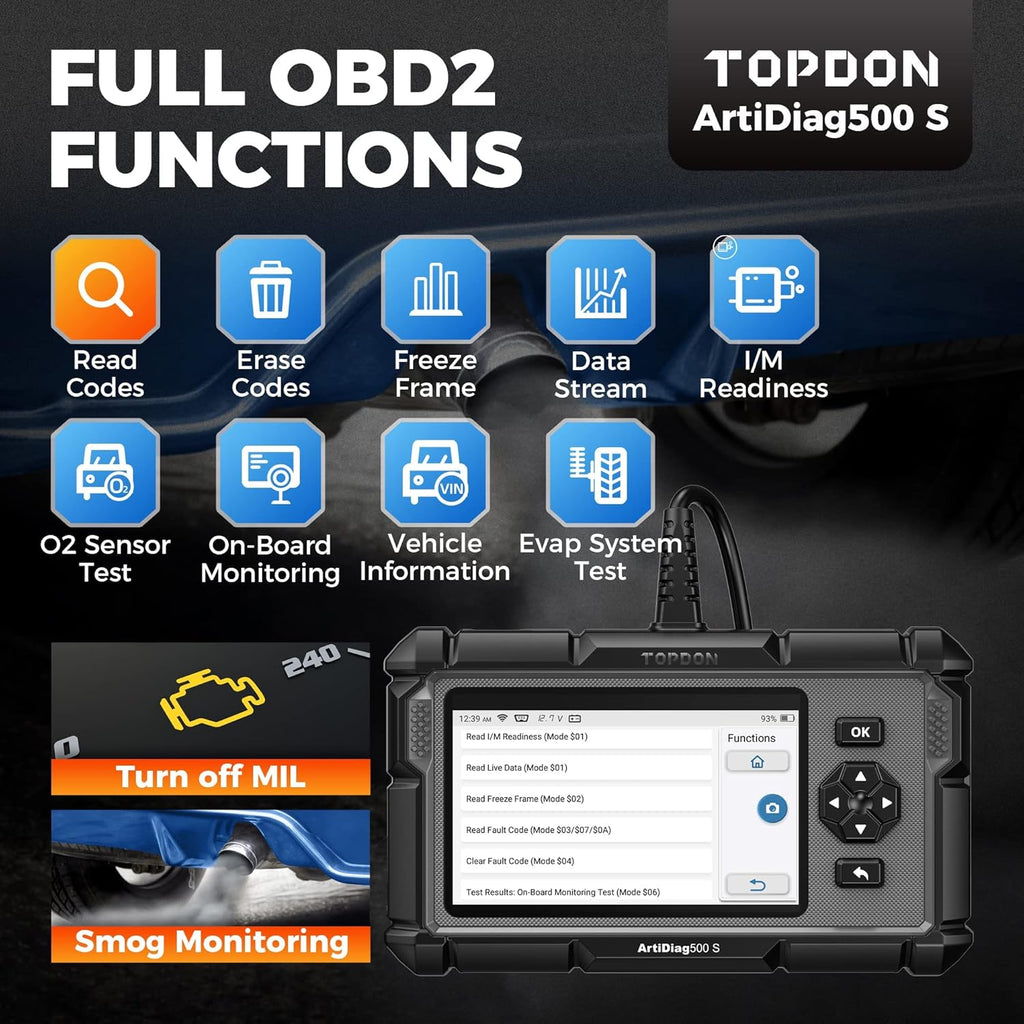 OBD2 Scanner Car Code Reader Scan Tool E98233