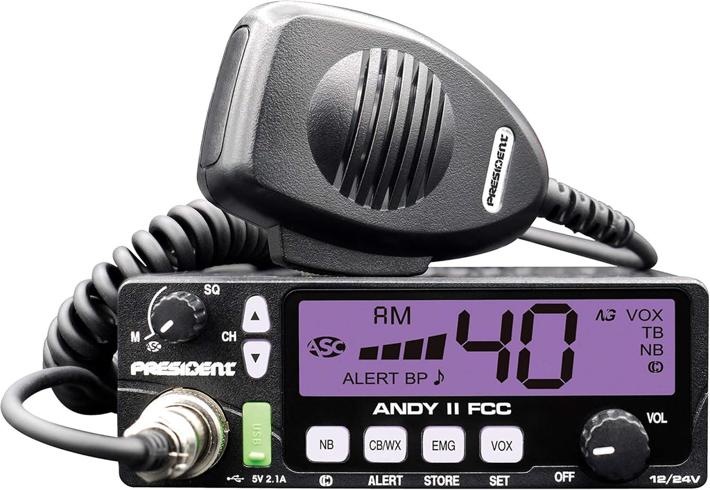 CB Radio with Weather Channel and USB Port X532