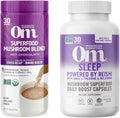 Hot Chocolate Blend Mushroom Powder and Sleep Mushroom Capsules 90 Count E87758